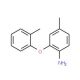 4-Methyl-2-(2-methylphenoxy)aniline - chemical structure image