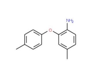 4-Methyl-2-(4-methylphenoxy)aniline - chemical structure image