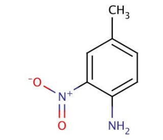 4-Methyl-2-nitroaniline (CAS 89-62-3) - chemical structure image