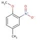 4-Methyl-2-nitroanisole (CAS 119-10-8) - chemical structure image