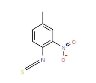 4-methyl-2-nitrophenyl isothiocyanate (CAS 17614-74-3) - chemical structure image