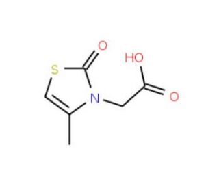 (4-methyl-2-oxo-1,3-thiazol-3(2H)-yl)acetic acid - chemical structure image