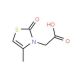 (4-methyl-2-oxo-1,3-thiazol-3(2H)-yl)acetic acid - chemical structure image