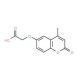 [(4-methyl-2-oxo-2H-chromen-6-yl)oxy]acetic acid (CAS 95767-60-5) - chemical structure image