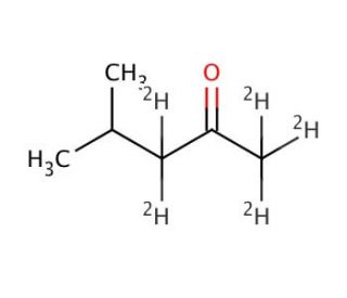 4-Methyl-2-pentanone-1,1,1,3,3-d5 (CAS 4840-81-7) - chemical structure image