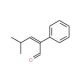 4-Methyl-2-phenyl-2-pentenal, (E)+(Z) (CAS 26643-91-4) - chemical structure image