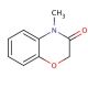 4-Methyl-2H-1,4-benzoxazin-3(4H)-one (CAS 21744-84-3) - chemical structure image
