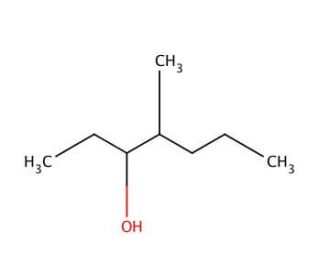 4-Methyl-3-heptanol, mixture of isomers (CAS 14979-39-6) - chemical structure image