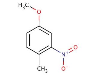 4-Methyl-3-nitroanisole (CAS 17484-36-5) - chemical structure image