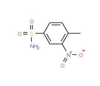 4-Methyl-3-nitro benzenesulfonamide (CAS 6949-23-1) - chemical structure image