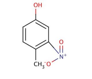 4-Methyl-3-nitrophenol (CAS 2042-14-0) - chemical structure image