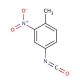 4-Methyl-3-nitrophenyl isocyanate (CAS 13471-69-7) - chemical structure image