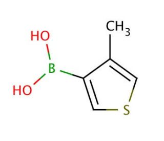 4-Methyl-3-thienylboronic acid (CAS 177735-11-4) - chemical structure image