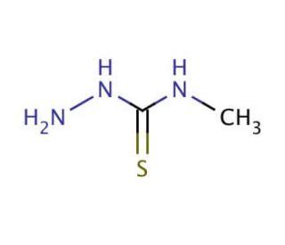 4-Methyl-3-thiosemicarbazide (CAS 6610-29-3) - chemical structure image