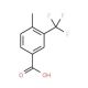 4-Methyl-3-(trifluoromethyl)benzoic acid (CAS 261952-01-6) - chemical structure image