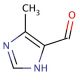 4-Methyl-5-imidazolecarboxaldehyde (CAS 68282-53-1) - chemical structure image