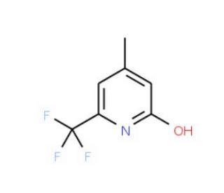 4-Methyl-6-trifluoromethyl-pyridin-2-ol - chemical structure image