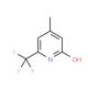 4-Methyl-6-trifluoromethyl-pyridin-2-ol - chemical structure image