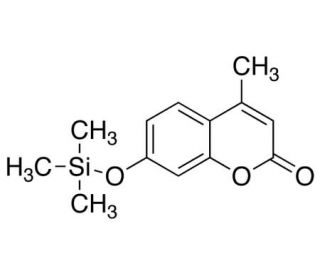 4-Methyl-7-trimethylsilyloxycumarin (CAS 67909-31-3) - chemical structure image