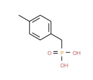 (4-Methyl-benzyl)-phosphonic acid (CAS 13081-74-8) - chemical structure image