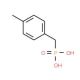 (4-Methyl-benzyl)-phosphonic acid (CAS 13081-74-8) - chemical structure image