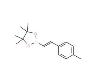 4-Methyl-&beta;-styrylboronic acid pinacol ester (CAS 149777-84-4) - chemical structure image