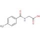 4-Methyl Hippuric Acid (CAS 27115-50-0) - chemical structure image