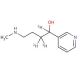 4-(Methylamino)-1-(3-pyridyl)-1-butanol-d3 (CAS 1189642-32-7) - chemical structure image