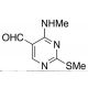 4-(Methylamino)-2-(methylthio)pyrimidine-5-carboxaldehyde (CAS 185040-32-8) - chemical structure image