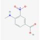 4-(methylamino)-3-nitrobenzoic acid (CAS 41263-74-5) - chemical structure image