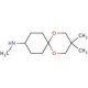 4-Methylamino-cyclohexanone(2′,2′-dimethyltrimethylene ketal) (CAS 158747-11-6) - chemical structure image