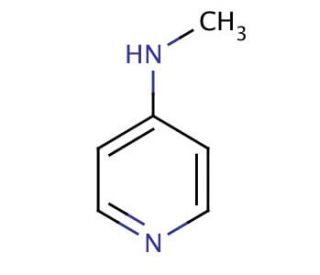 4-(Methylamino)pyridine (CAS 1121-58-0) - chemical structure image