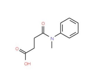 4-(Methylanilino)-4-oxobutanoic acid (CAS 33684-12-7) - chemical structure image
