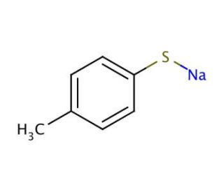 4-Methylbenzenethiol sodium salt (CAS 10486-08-5) - chemical structure image