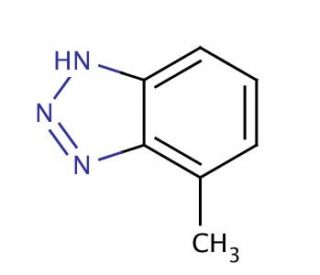 4-Methylbenzotriazole (CAS 29878-31-7) - chemical structure image