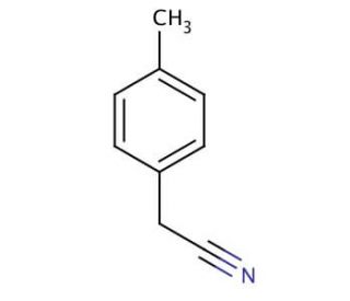 4-Methylbenzyl cyanide (CAS 2947-61-7) - chemical structure image