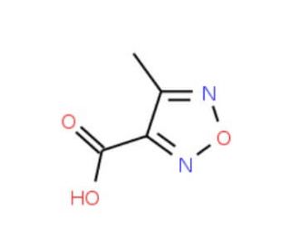 4-Methylfurazan-3-carboxylic acid (CAS 58677-34-2) - chemical structure image