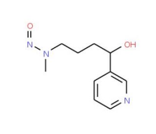 4-(Methylnitrosamino)-1-(3-pyridyl)-1-butanol-1,2&prime;,3&prime;,4&prime;,5&prime;,6&prime;-13C6 (CAS 1189877-28-8) - chemical structure image