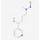 4-(Methylnitrosamino)-1-(3-pyridyl)-1-butanol (CAS 76014-81-8) - chemical structure image