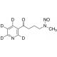 4-(Methylnitrosamino)-1-(3-pyridyl-d4)-1-butanone (CAS 764661-24-7) - chemical structure image