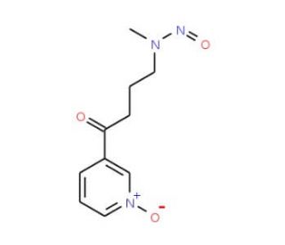 4-(Methylnitrosamino)-1-(3-pyridyl-N-oxide)-1-butanone (CAS 76014-82-9) - chemical structure image