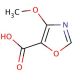 4-Methyloxazole-5-carboxylic acid (CAS 2510-32-9) - chemical structure image