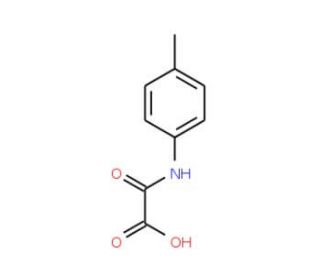 [(4-methylphenyl)amino](oxo)acetic acid (CAS 42868-89-3) - chemical structure image
