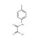 [(4-methylphenyl)amino](oxo)acetic acid (CAS 42868-89-3) - chemical structure image