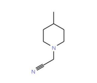 (4-Methylpiperidin-1-yl)acetonitrile - chemical structure image