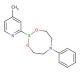 4-Methylpyridine-2-boronic acid N-phenyldiethanolamine ester (CAS 849100-03-4) - chemical structure image