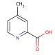 4-Methylpyridine-2-carboxylic acid (CAS 4021-08-3) - chemical structure image