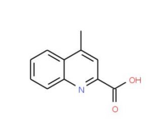 4-Methylquinoline-2-carboxylic acid - chemical structure image