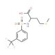4-Methylsulfanyl-2-(3-trifluoromethyl-benzenesulfonylamino)-butyric acid - chemical structure image
