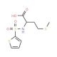 4-Methylsulfanyl-2-(thiophene-2-sulfonylamino)-butyric acid - chemical structure image